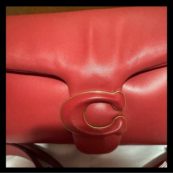 Coach Red tabby bagLeather - Picture 2 of 4
